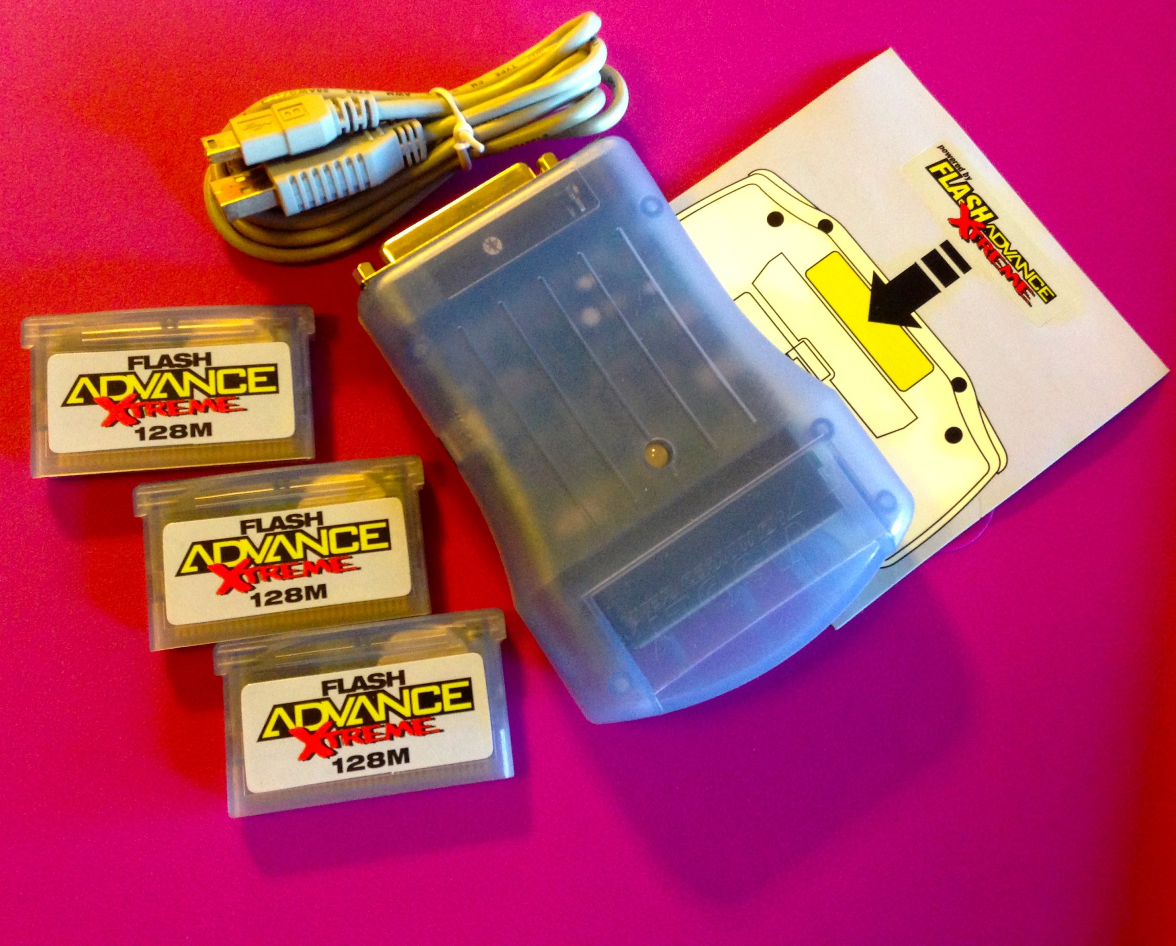 Gameboy advance flash cartridge amazon