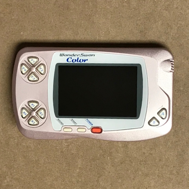 Pearl Pink WonderSwan Color With IPS LCD